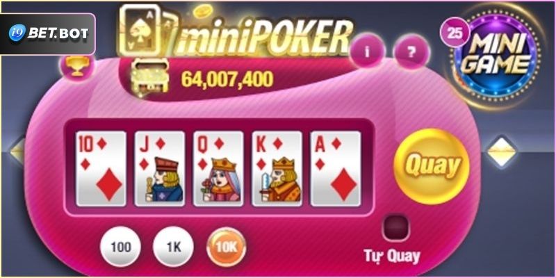 game mini poker 1